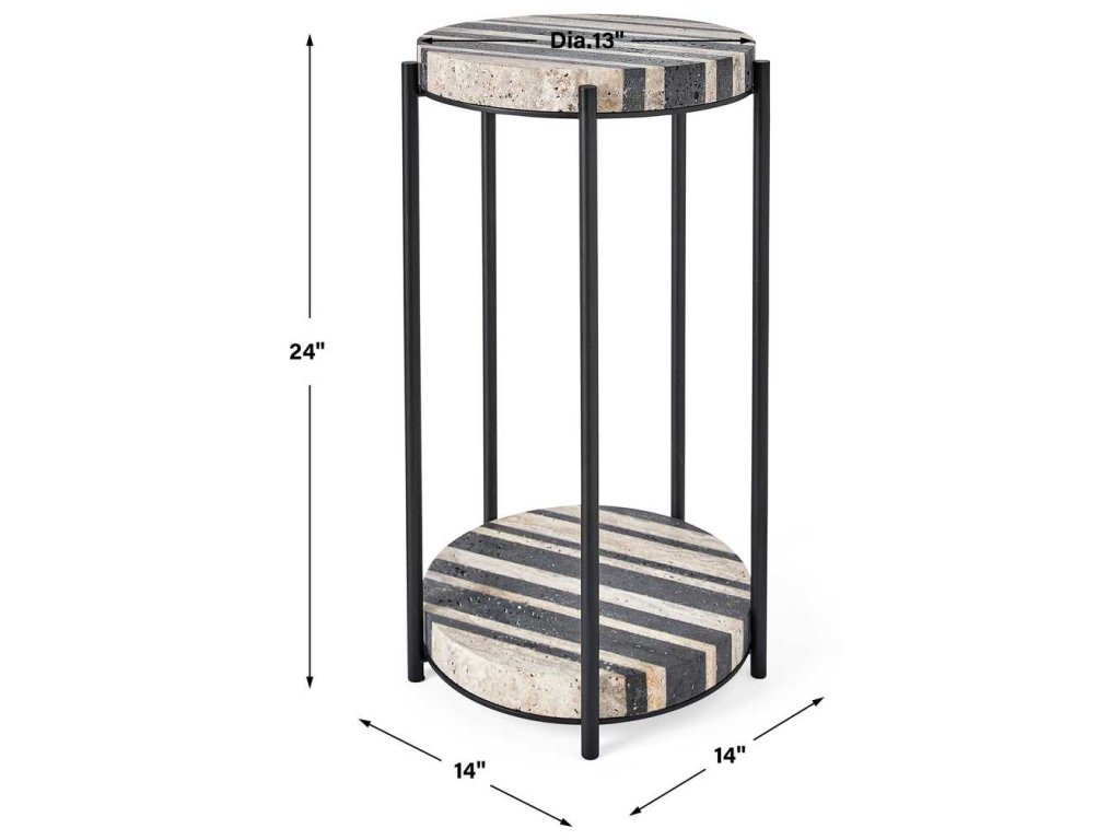 Strie Accent Table - image 4