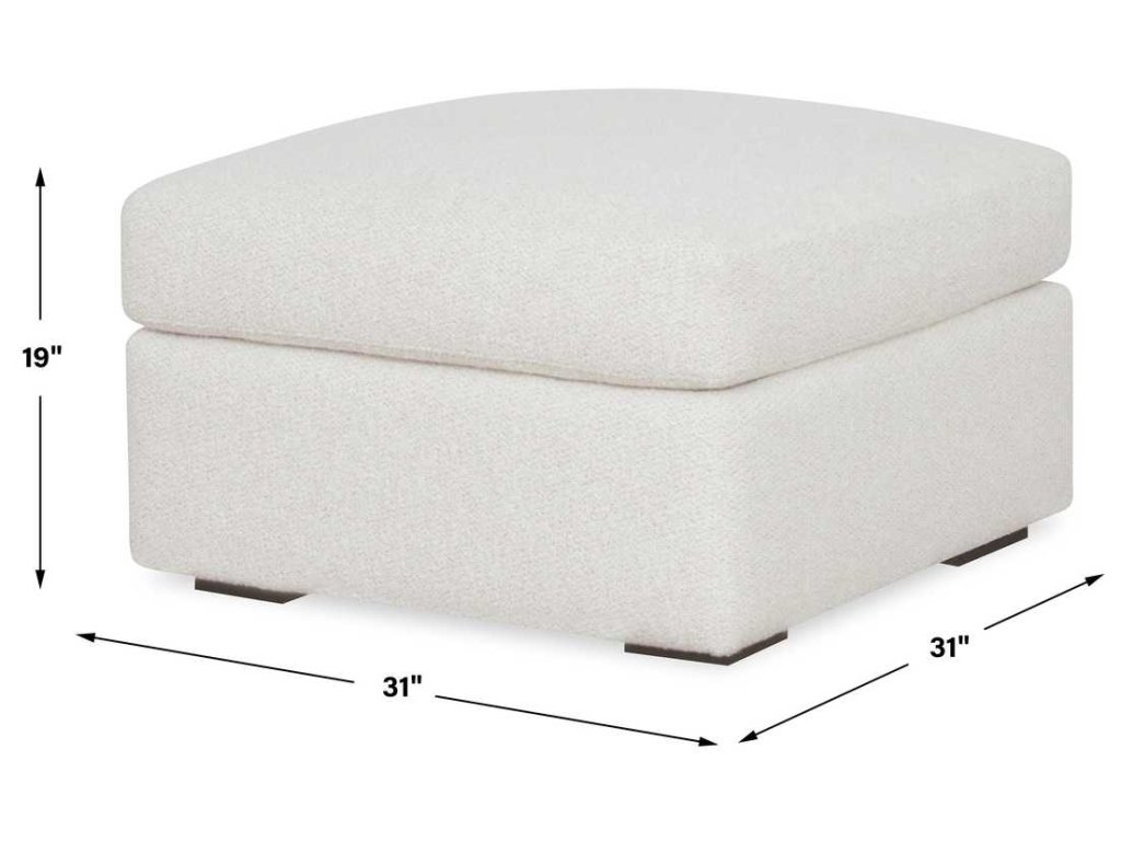 Wave Sofa, Ottoman - Snuggle Vanilla - image 4