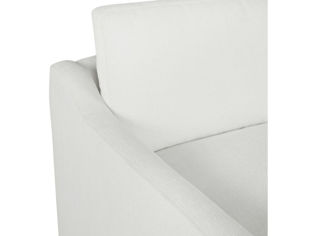 Slope Sofa, Armless - Alabaster Chenille - image 6