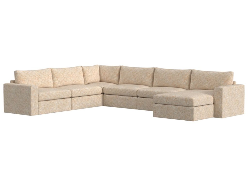 Great Plains Sofa, Armless - Thatched Butterscotch - image 4