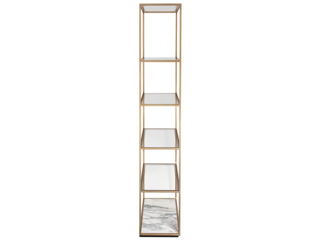 Floating Plane Etagere - Marble/Brass - image 4