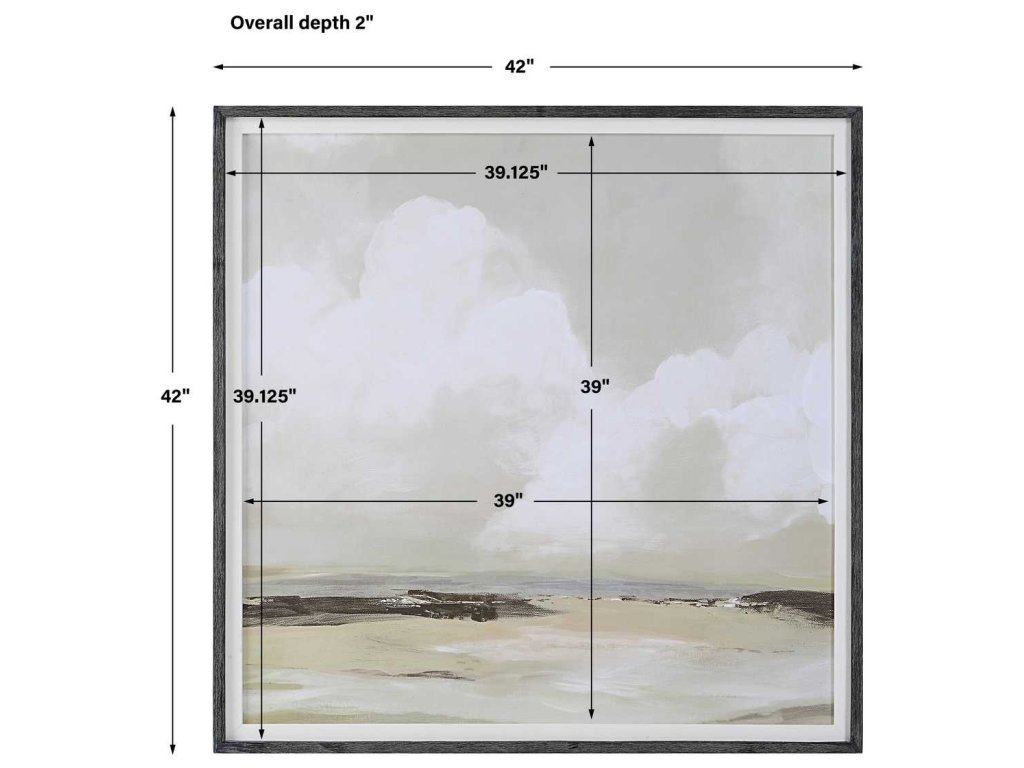 Soft Clouds Framed Print - image 6