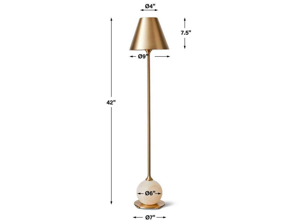 Poise Buffet Lamp - Brass - image 2