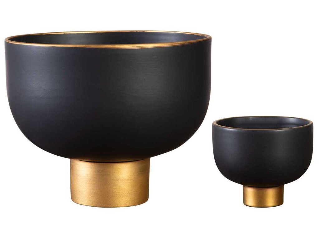 Offering Bowls - Black, S/2 - main image