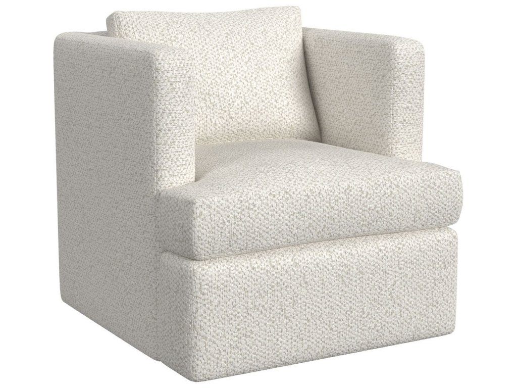 Elevated Swivel Chair - Cuddly Cream - image 2