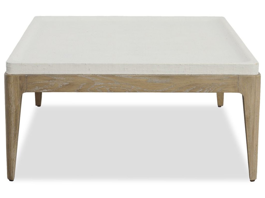White Linen Coffee Table - image 3