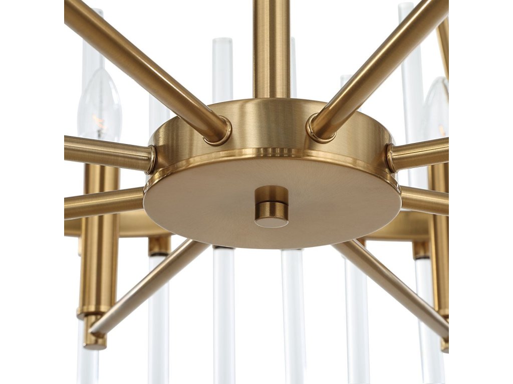 Crystal Stick, 8 Lt Chandelier - image 13