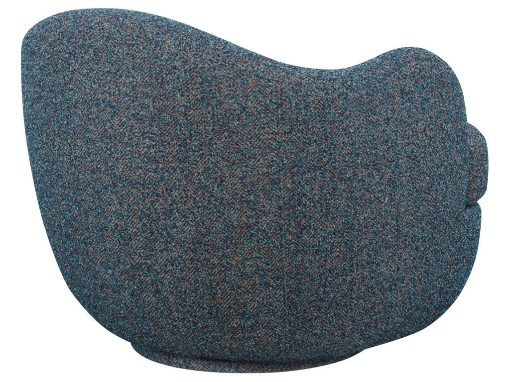 Scoop Swivel Chair - Tweedy Bird Jewel - image 5