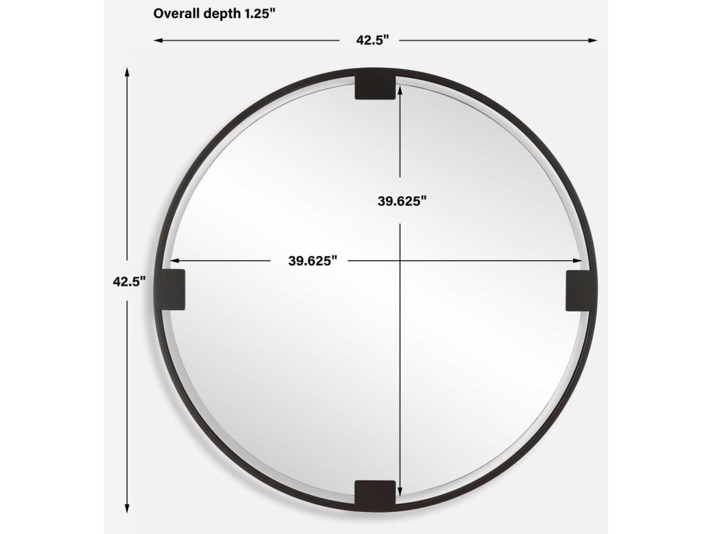 Cornelia Round Mirror - image 5
