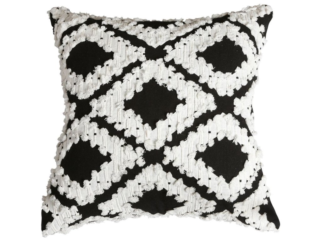 Fringe Element Pillow - Day And Night - main image