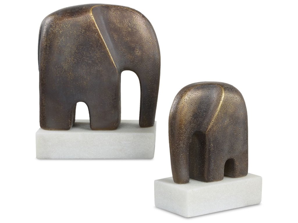 Timeless Tusk Sculptures, S/2 - main image