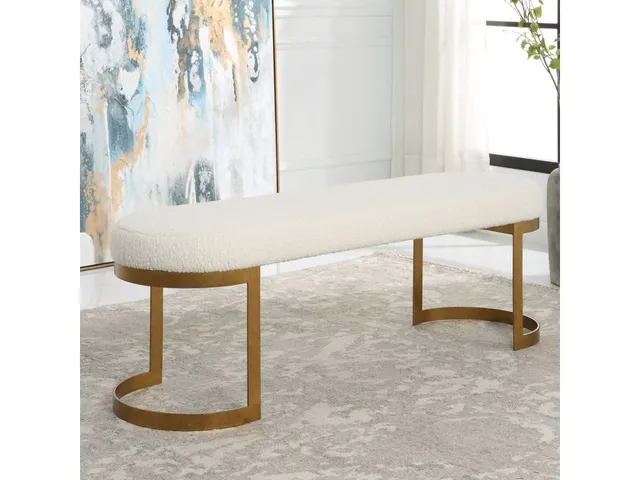 Infinity Bench, Gold - Alternative View
