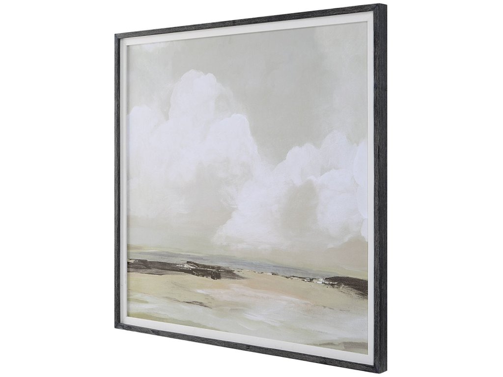 Soft Clouds Framed Print - image 2