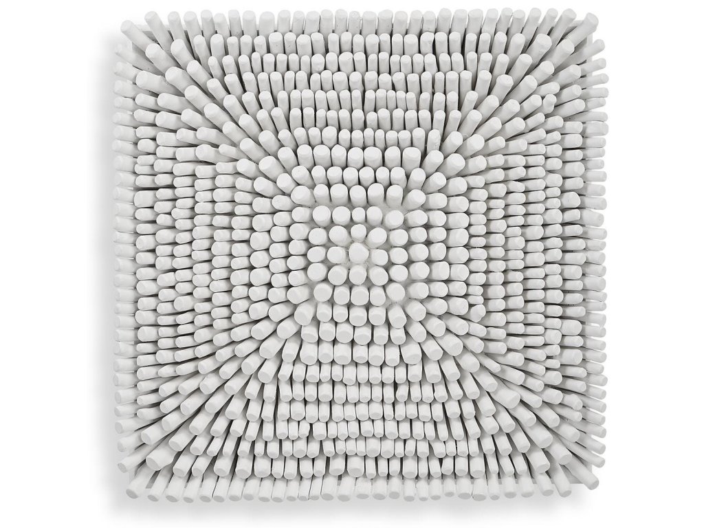 Portside Wood Wall Panel, White - main image