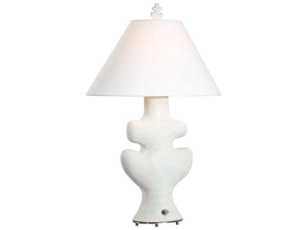 Frosted Leaf Table Lamp - image 5