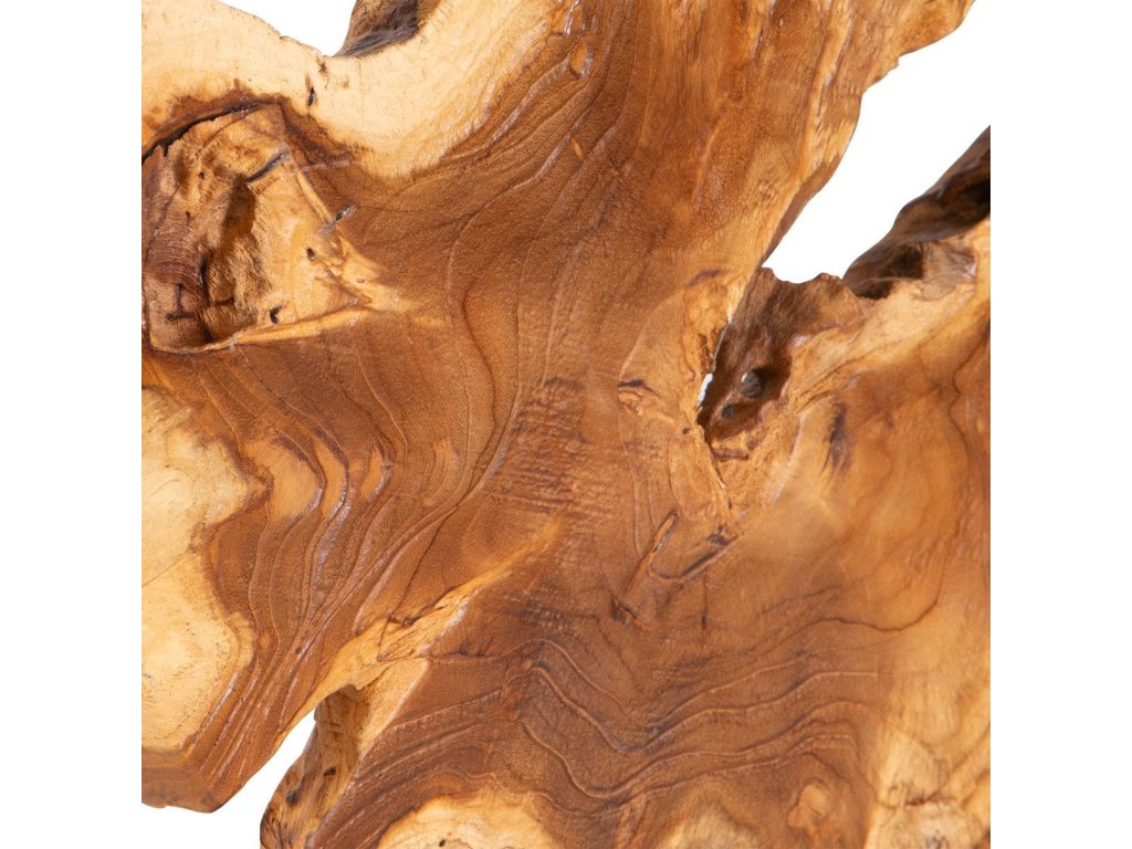 Bahati Wood Sculpture, Natural - image 7