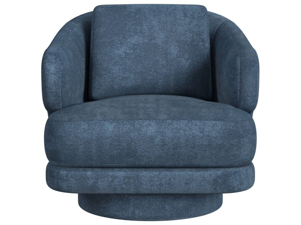 Cuddle Swivel Chair - Lux Peacock - main image