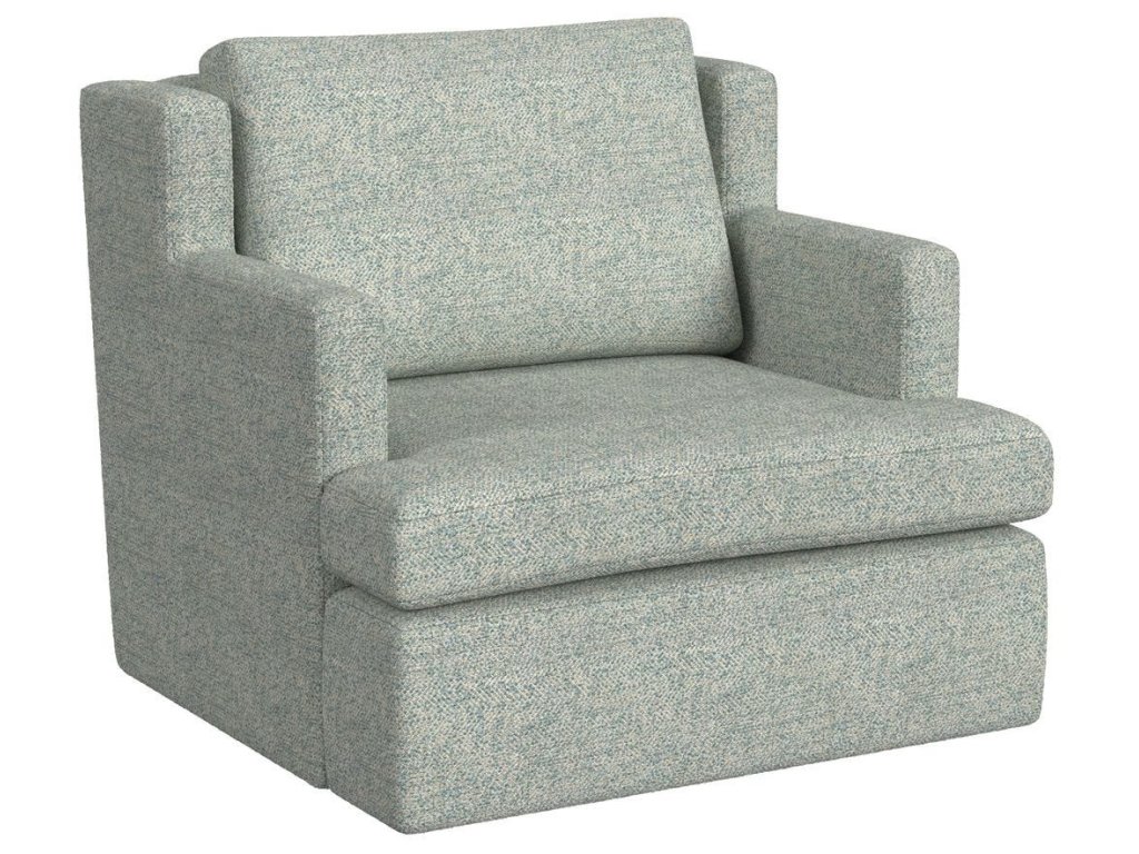 Unwind Swivel Chair - Tweedy Bird Sky - image 1