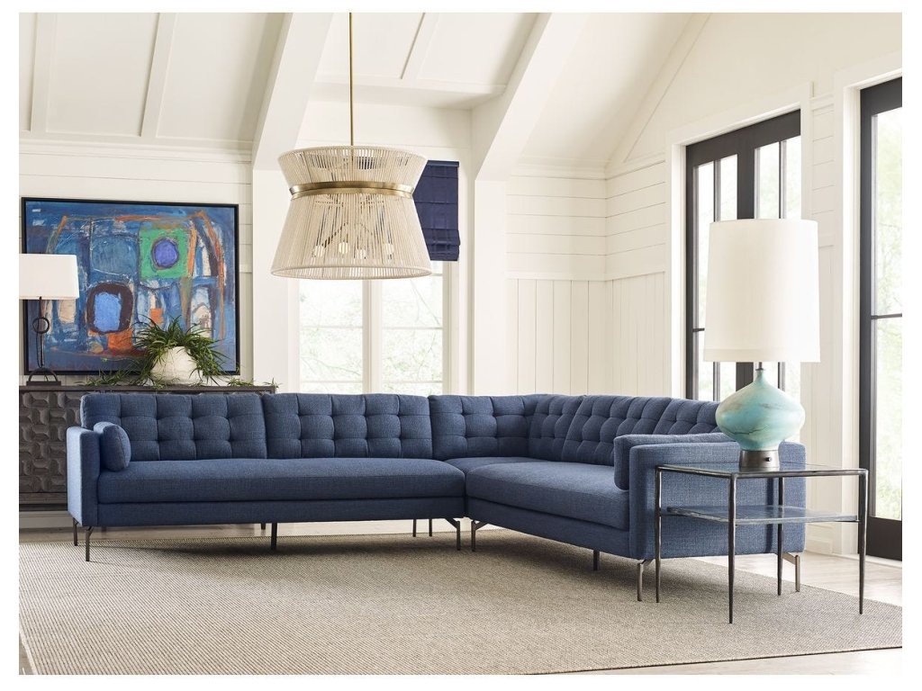 Ventura Sofa, Corner - Blue - image 5