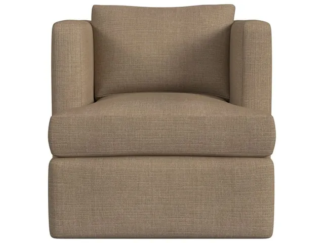 Elevated Swivel Chair - Lush Tawny