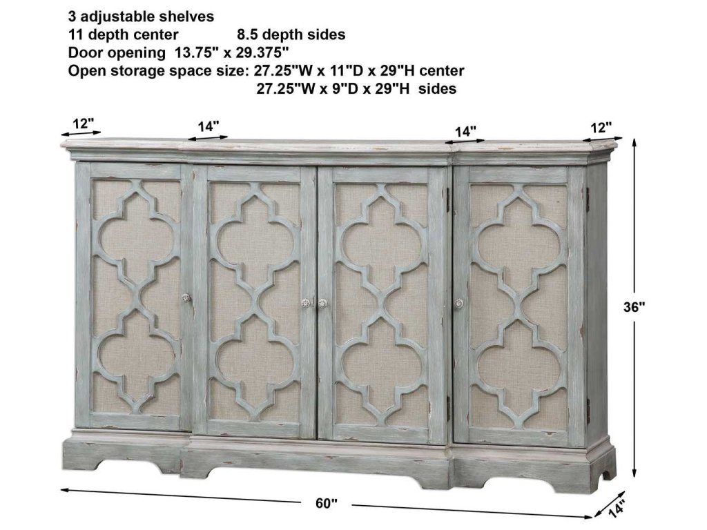Sophie 4 Door Cabinet - image 8