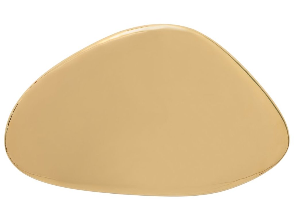 Jelly Bean Wall Sculpture - 26X16 Gold - image 3