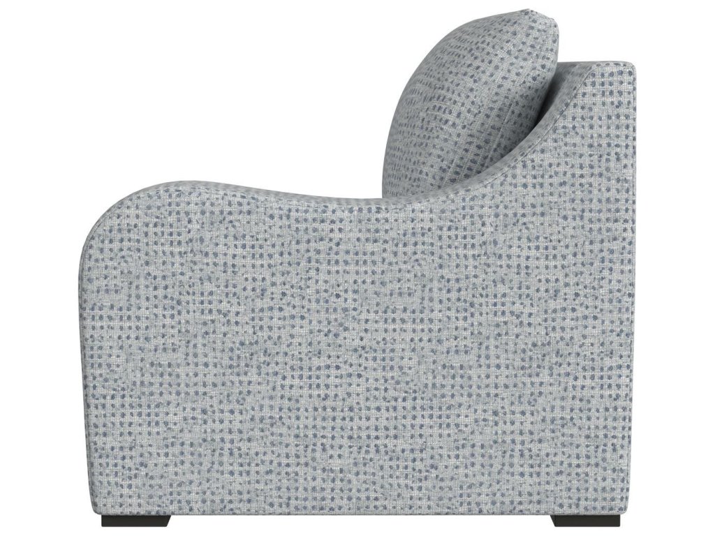 Big Wave Sofa, Right Arm Facing - Dashing Blue - image 2