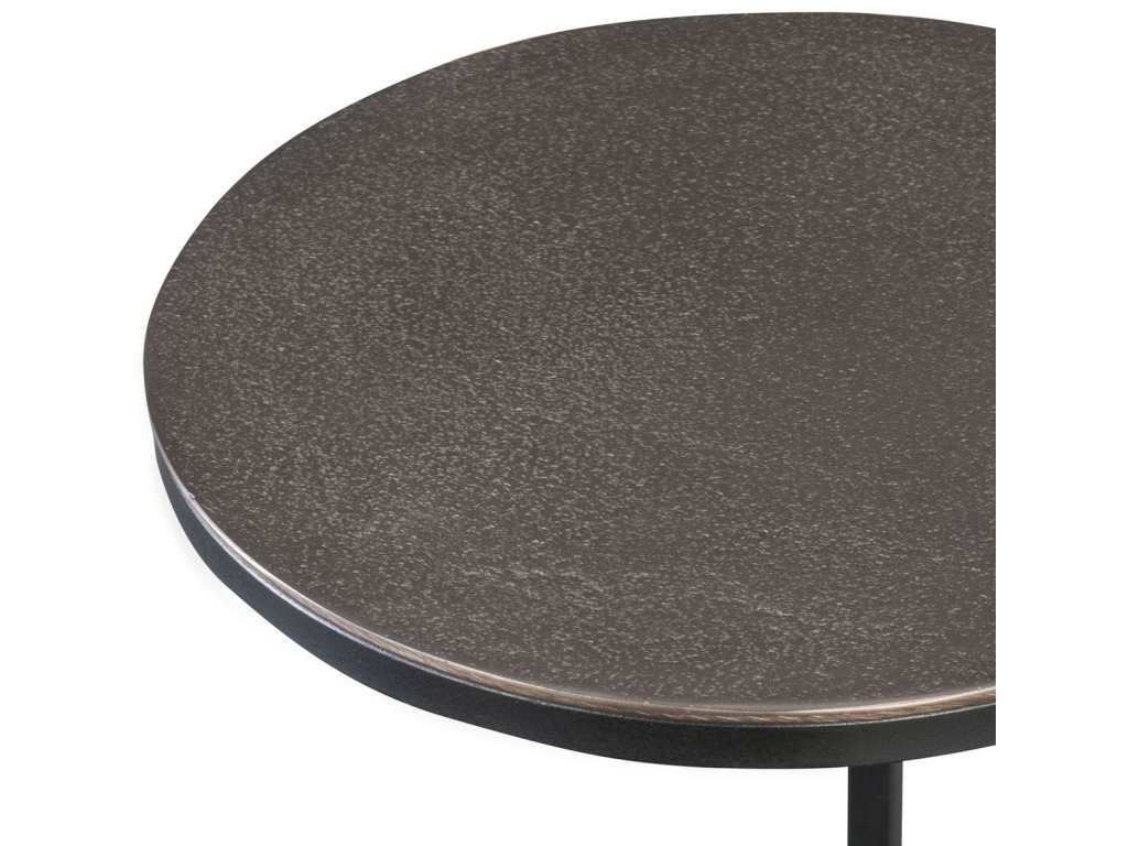 Brunei Accent Table, Nickel - image 3