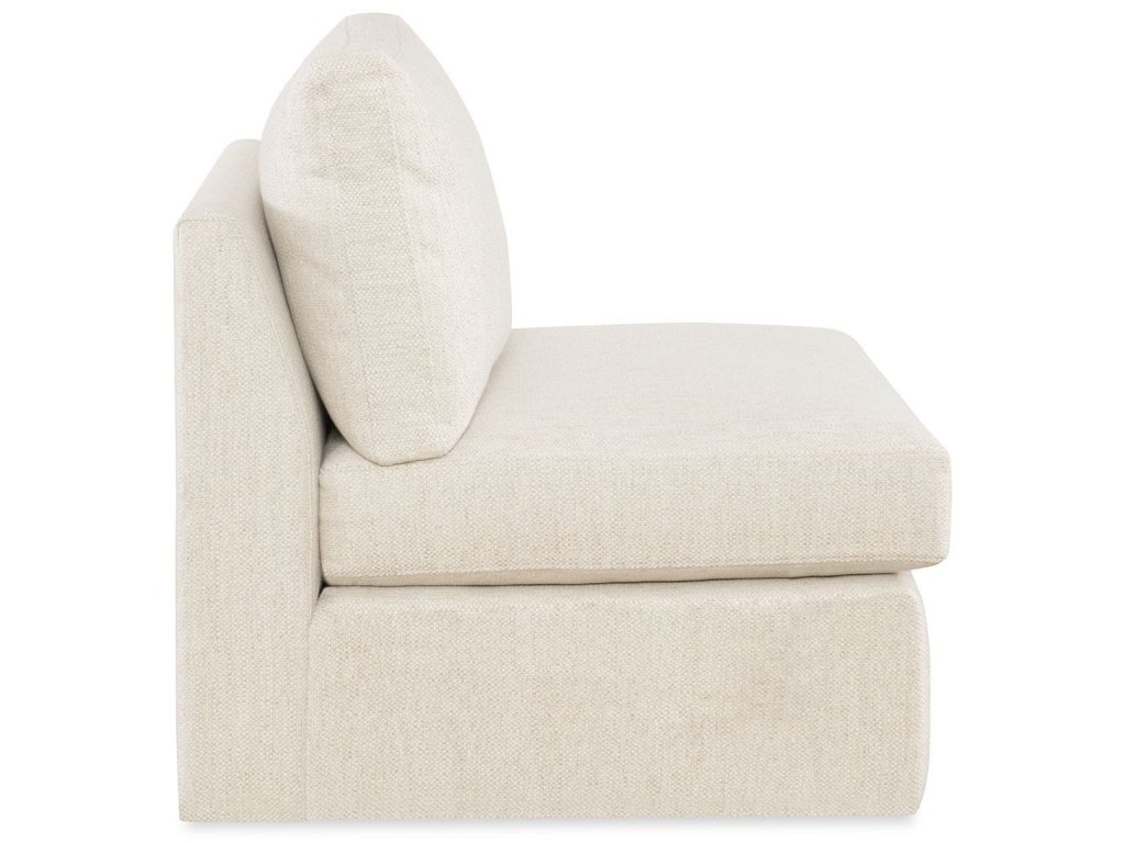 Great Plains Sofa, Armless - Alabaster/Linen Weave - image 5