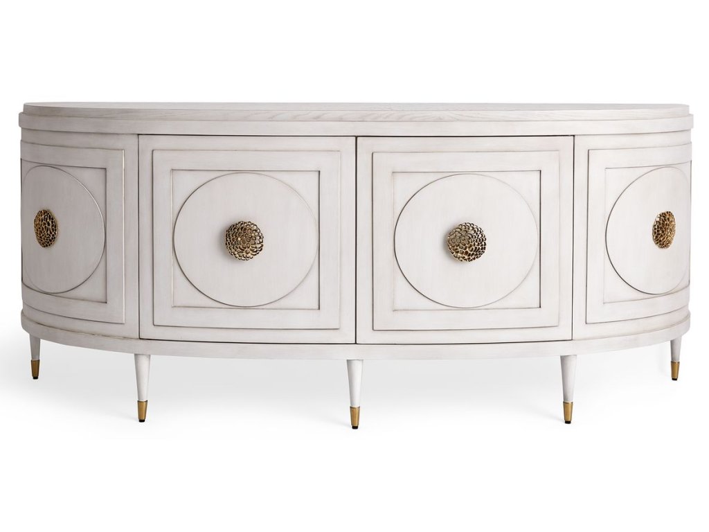 Paris 77 Inch Console Cabinet - White - main image