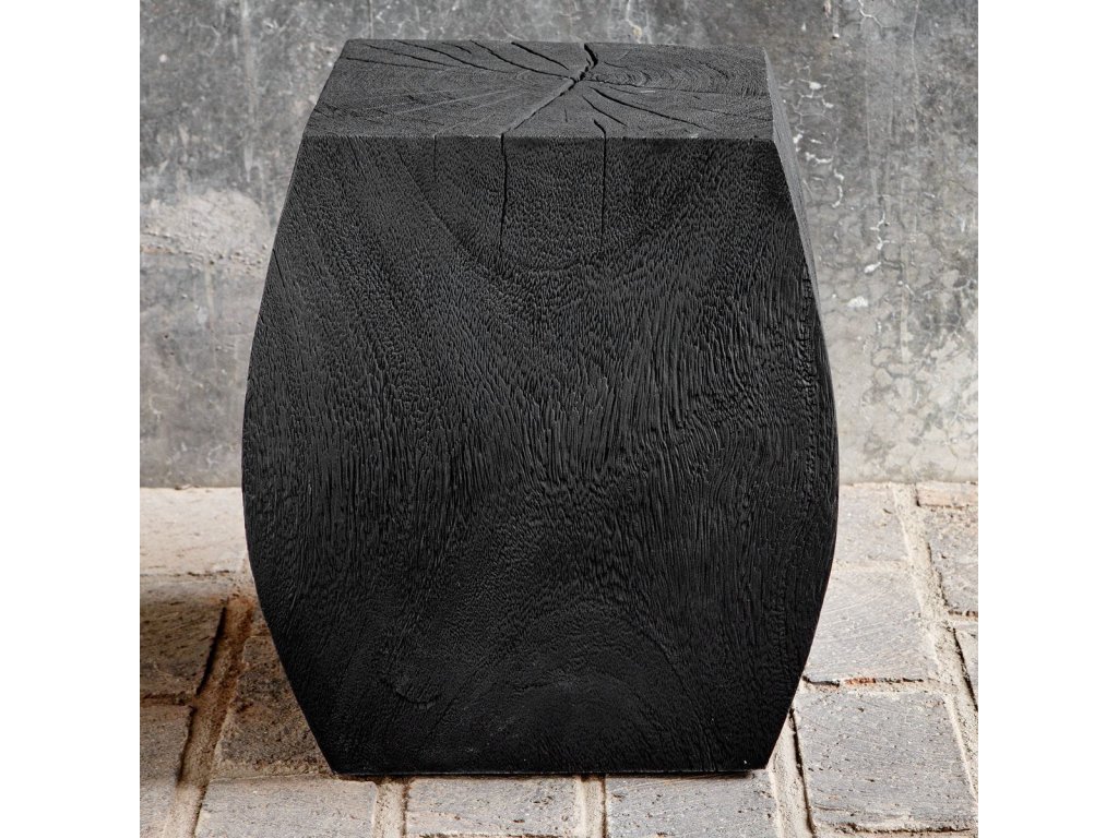 Grove Accent Stool, Black - image 5