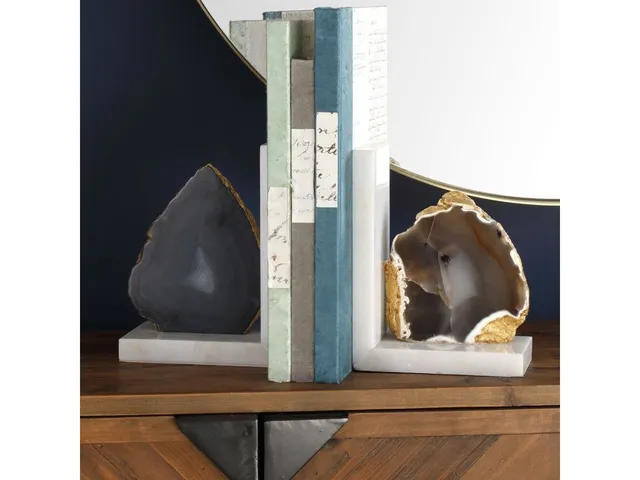 Aysha Bookends, S/2 - Alternative View