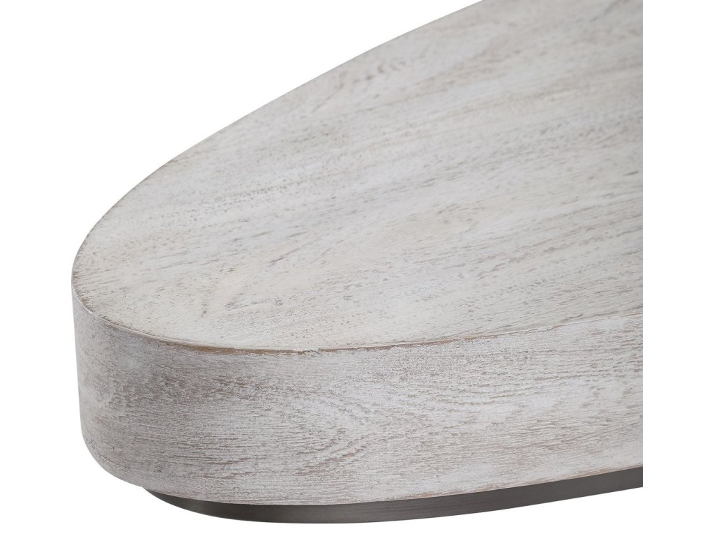 Ovoid Console Table - Scrubbed Elm - image 3