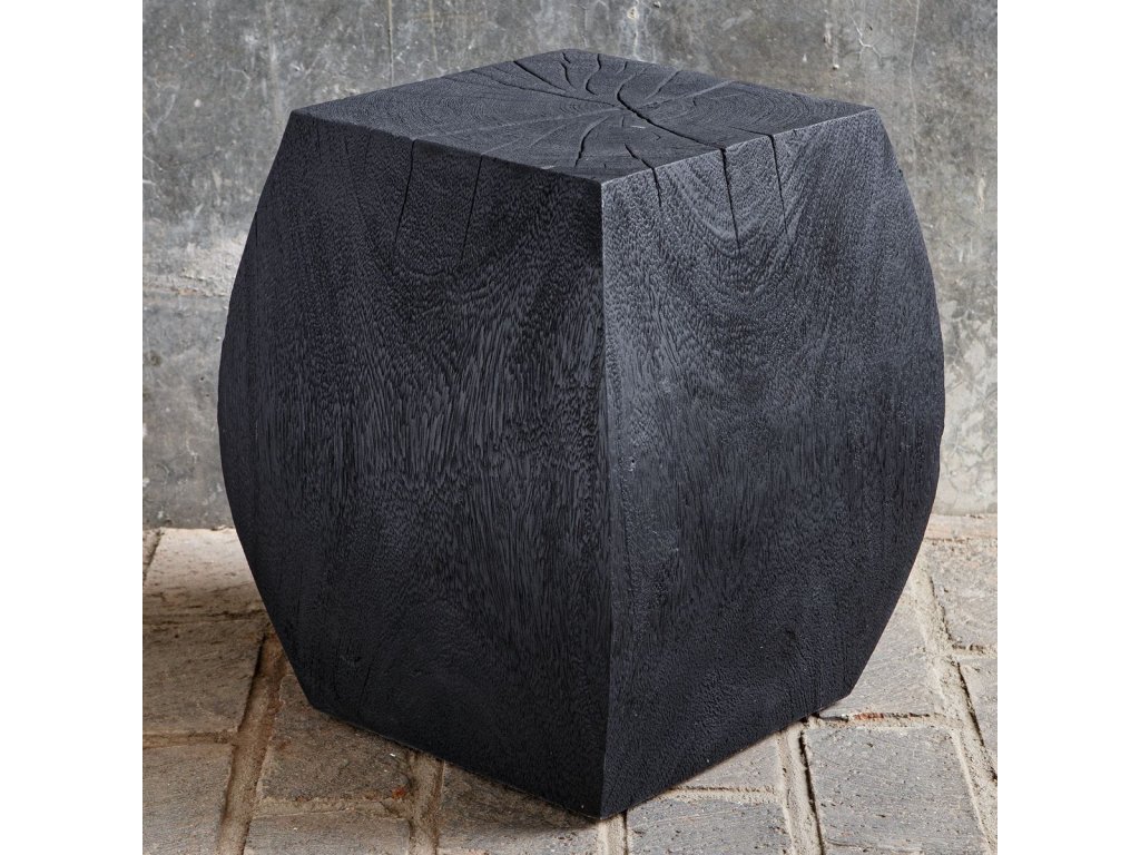 Grove Accent Stool, Black - image 4
