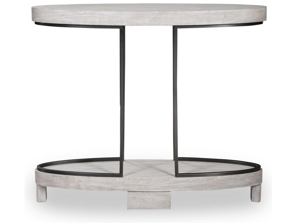 Ovoid Console Table - Scrubbed Elm - main image
