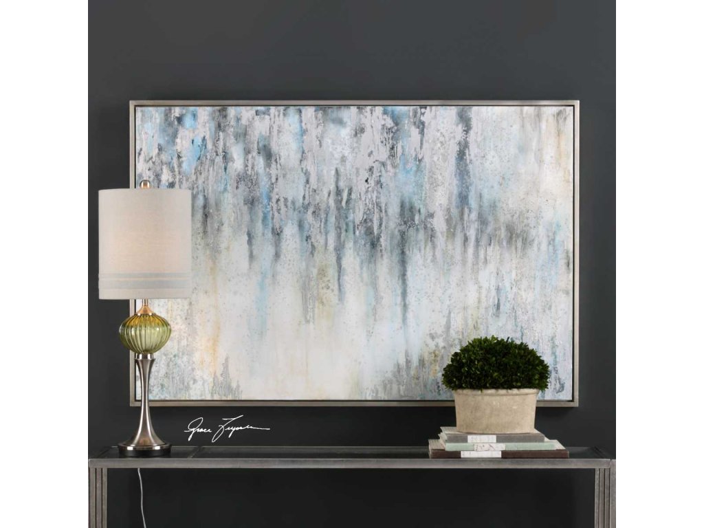 Overcast Hand Painted Canvas - image 1