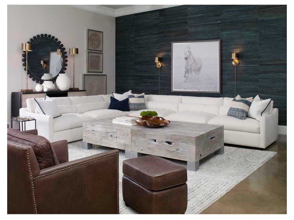 Slope Sofa, Wedge Lumbar Pillow - Alabaster Chenille - image 1