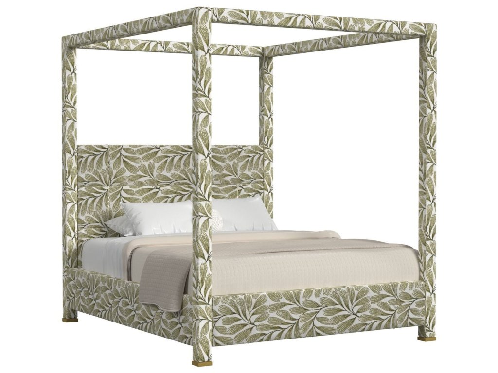 Hibernate Canopy Bed, King - Hedge Green , 2 Cartons - image 1