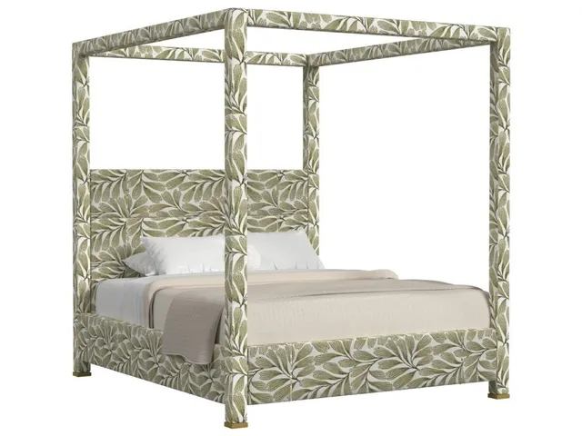 Hibernate Canopy Bed, King - Hedge Green , 2 Cartons - Alternative View