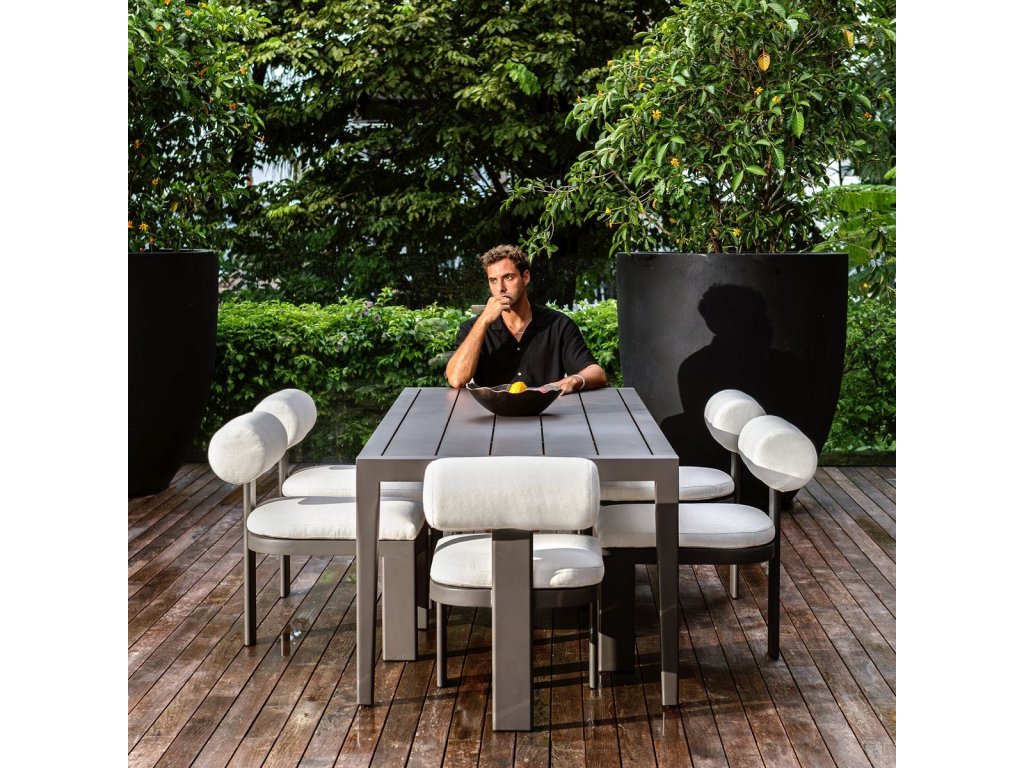 Bolster Back Outdoor Dining Chair - image 7