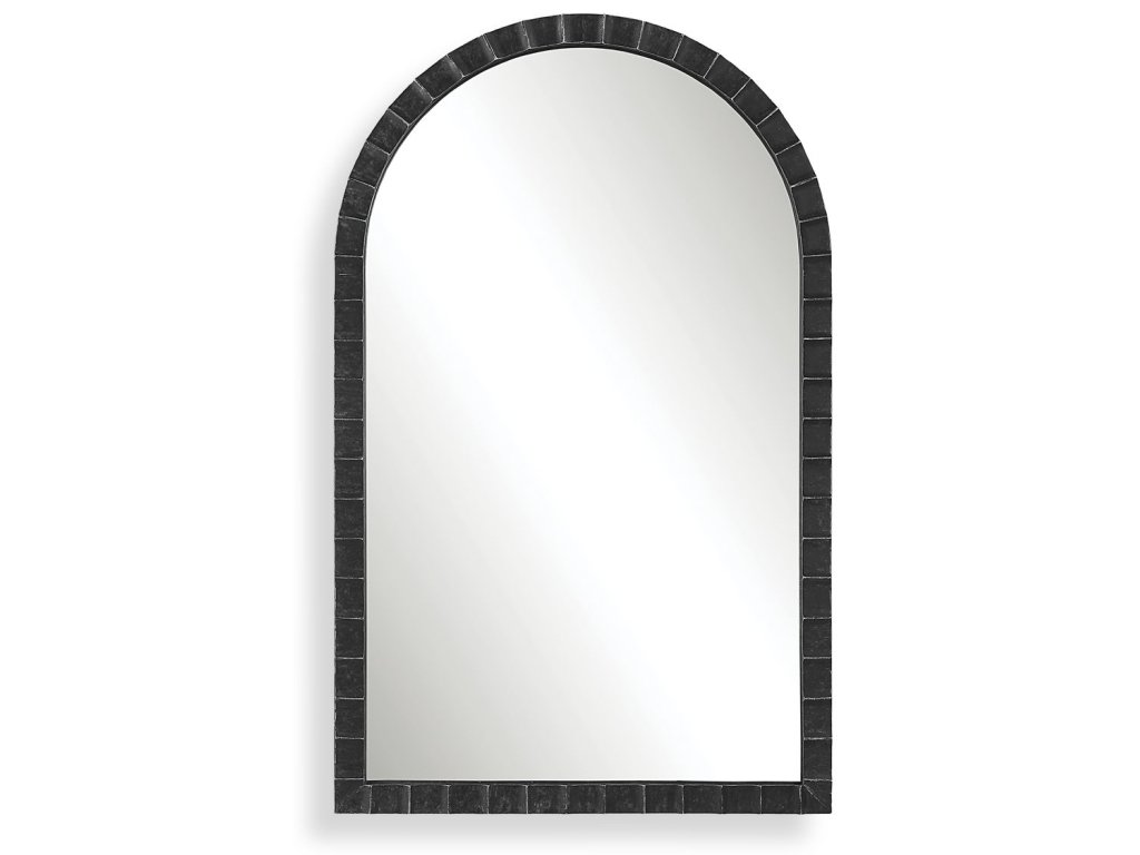 Dandridge Arch Mirror, Black - main image