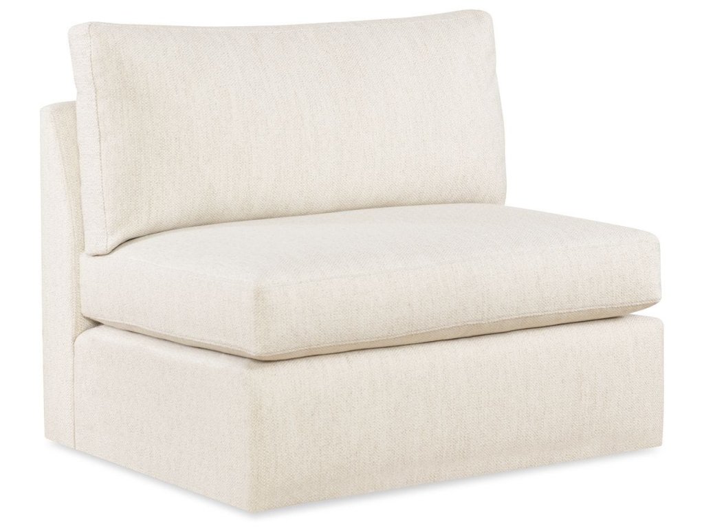 Great Plains Sofa, Armless - Alabaster/Linen Weave - image 4