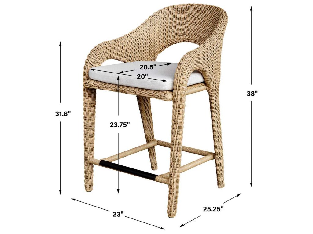 Kavali Outdoor Counter Stool - image 18