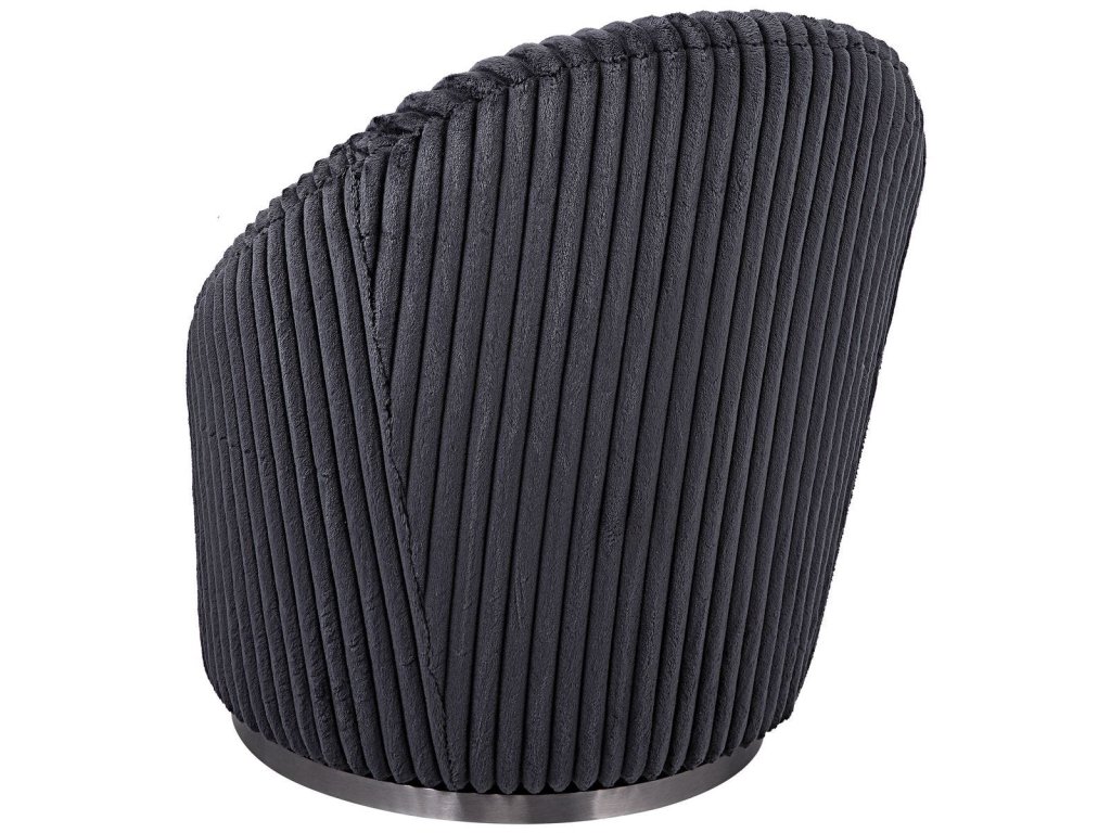 Crue Swivel Chair, Gunmetal - image 4