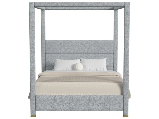 Hibernate Canopy Bed, King - Dashing Blue, 2 Cartons