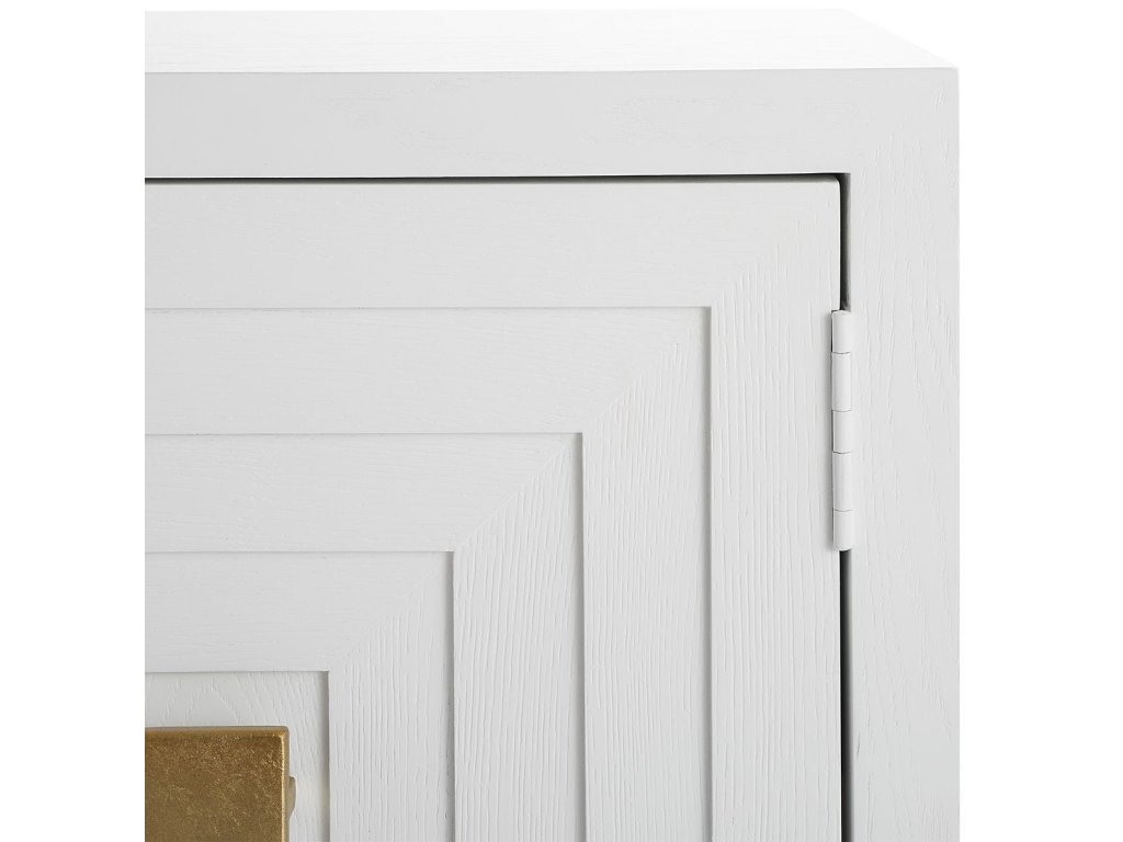 Aiken 2 Door Cabinet, White - image 6