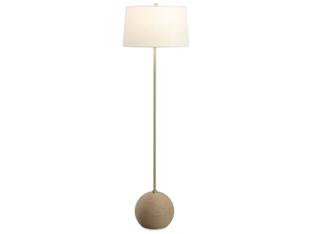 Captiva Floor Lamp, Brass