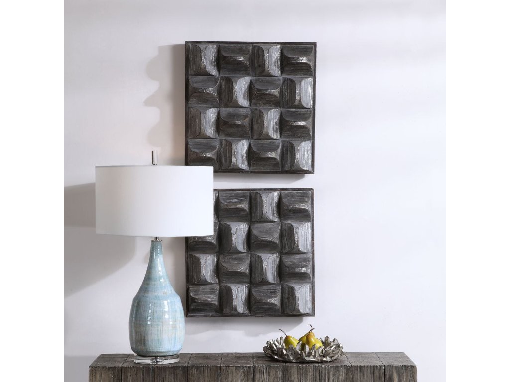 Pickford Wood Wall Decor, Gray - image 3