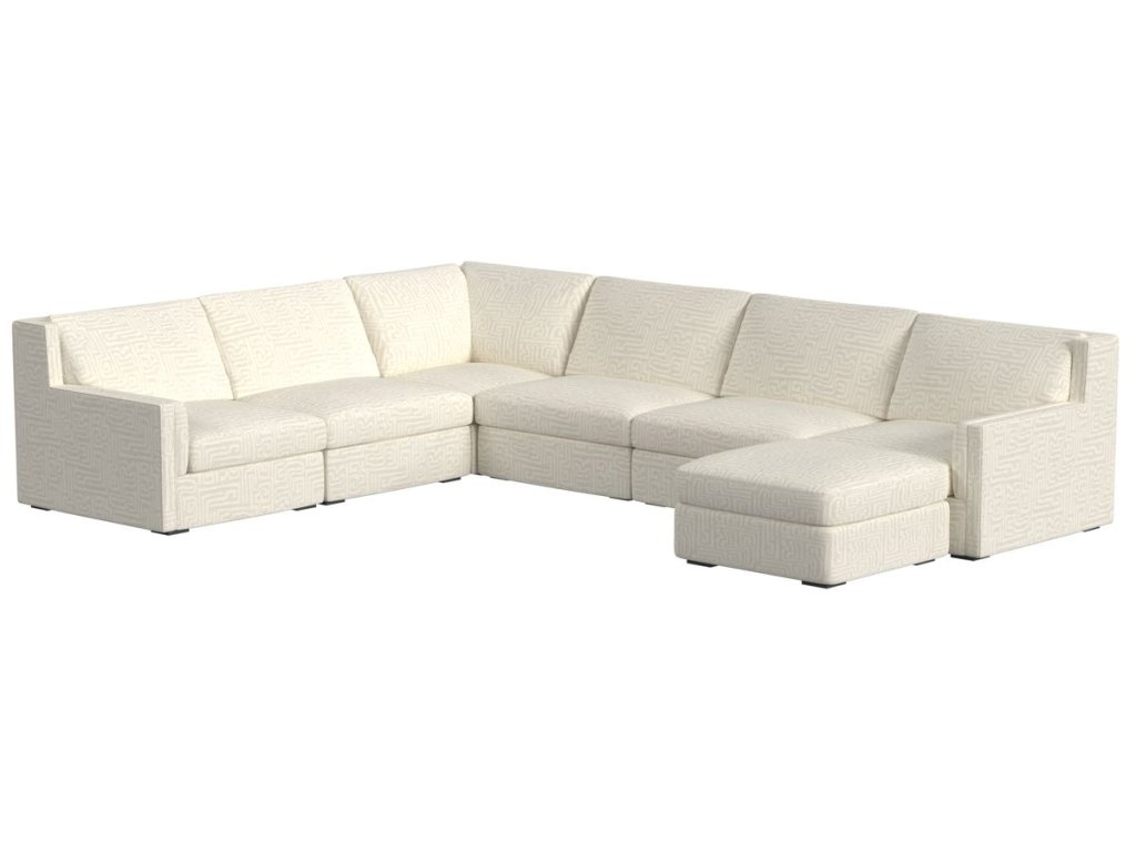 Luxe Sofa, Armless - Maze Oyster - image 5