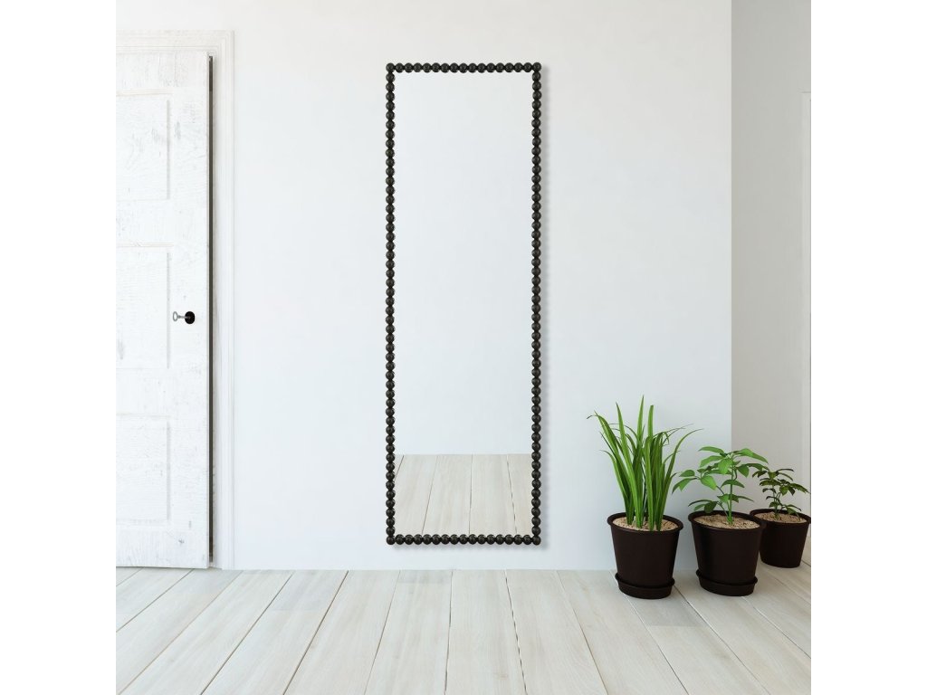 Serna Tall Mirror, Black - image 1